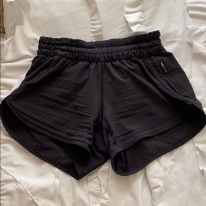 Black Lululemon Shorts Size 4